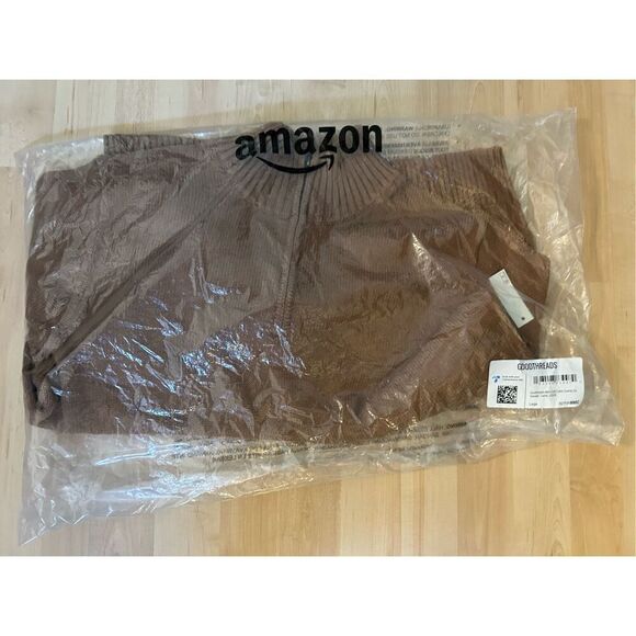 NEW Goodthreads Men's Soft Cotton Quarter-Zip Sweater L - Picture 6 of 6